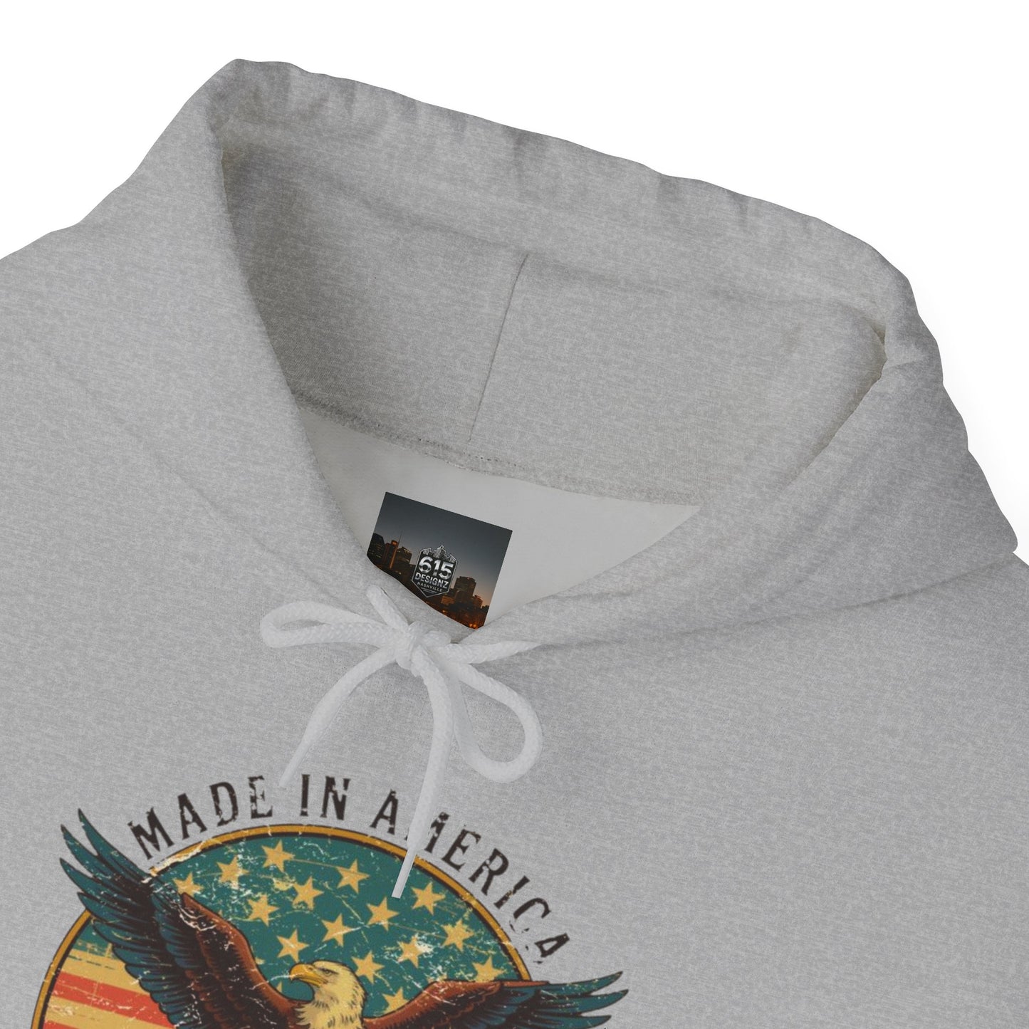 #250 Made in America Eagle 250th Anniversary Patriotic Hoodie
