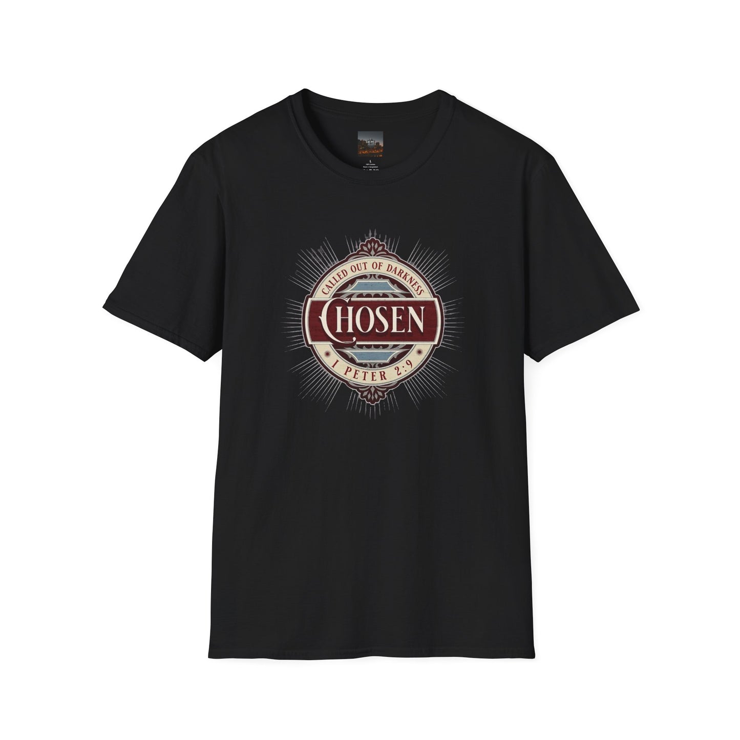 Chosen Graphic T-Shirt — "Called Out of Darkness" Faith Tee