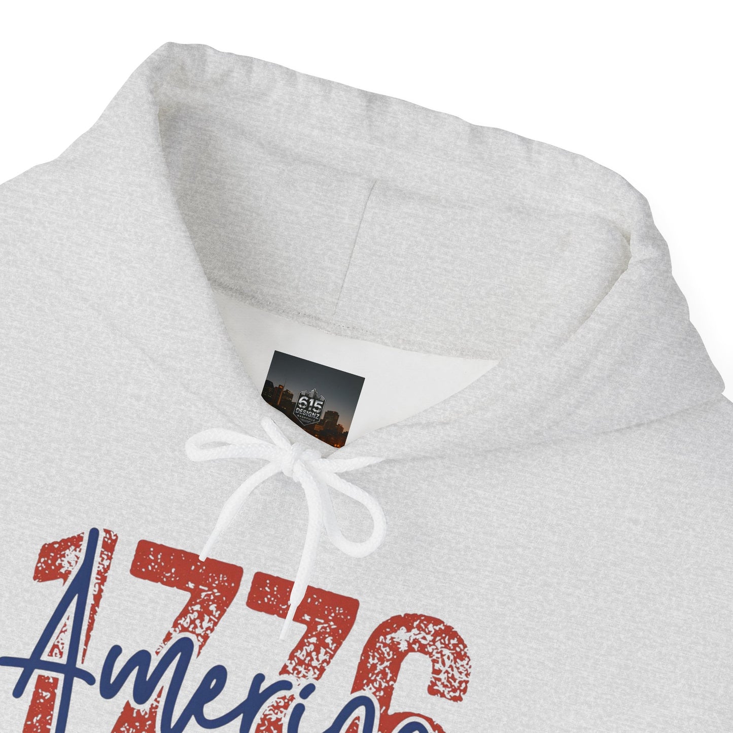 #250 1776 America: 250 Years of Freedom' Patriotic Independence Day Hoodie