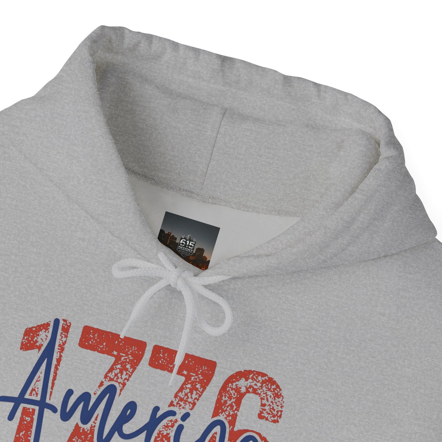 #250 1776 America: 250 Years of Freedom' Patriotic Independence Day Hoodie