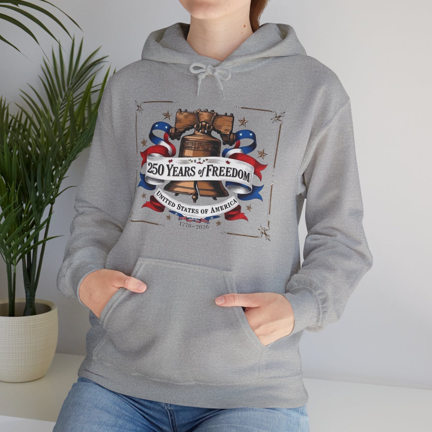 #250 250 Years of Freedom Liberty Bell Hoodie