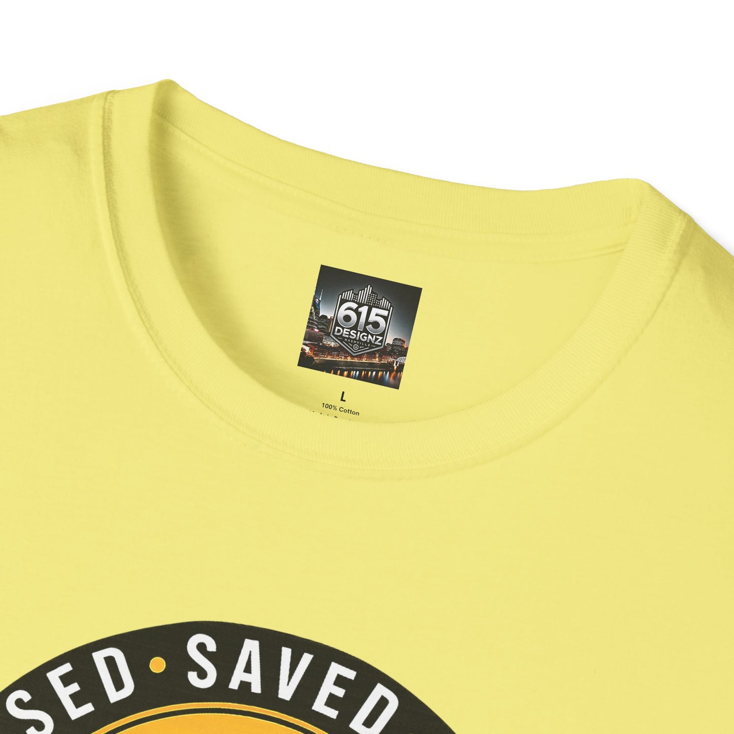 Blessed • Saved • Loved by Jesus T-Shirt — Christian Faith Tee