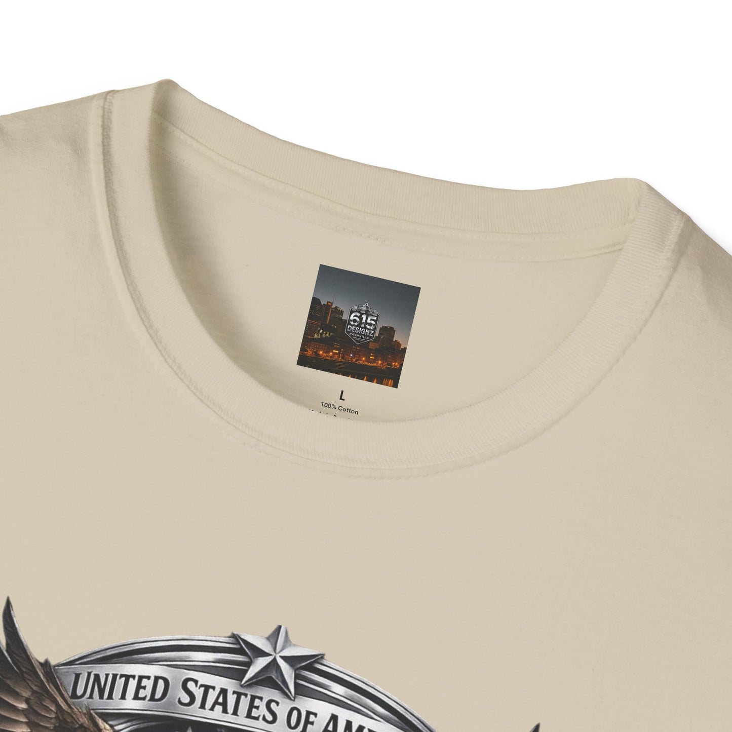 #250 Patriotic Bald Eagle 250 United States Emblem T-Shirt