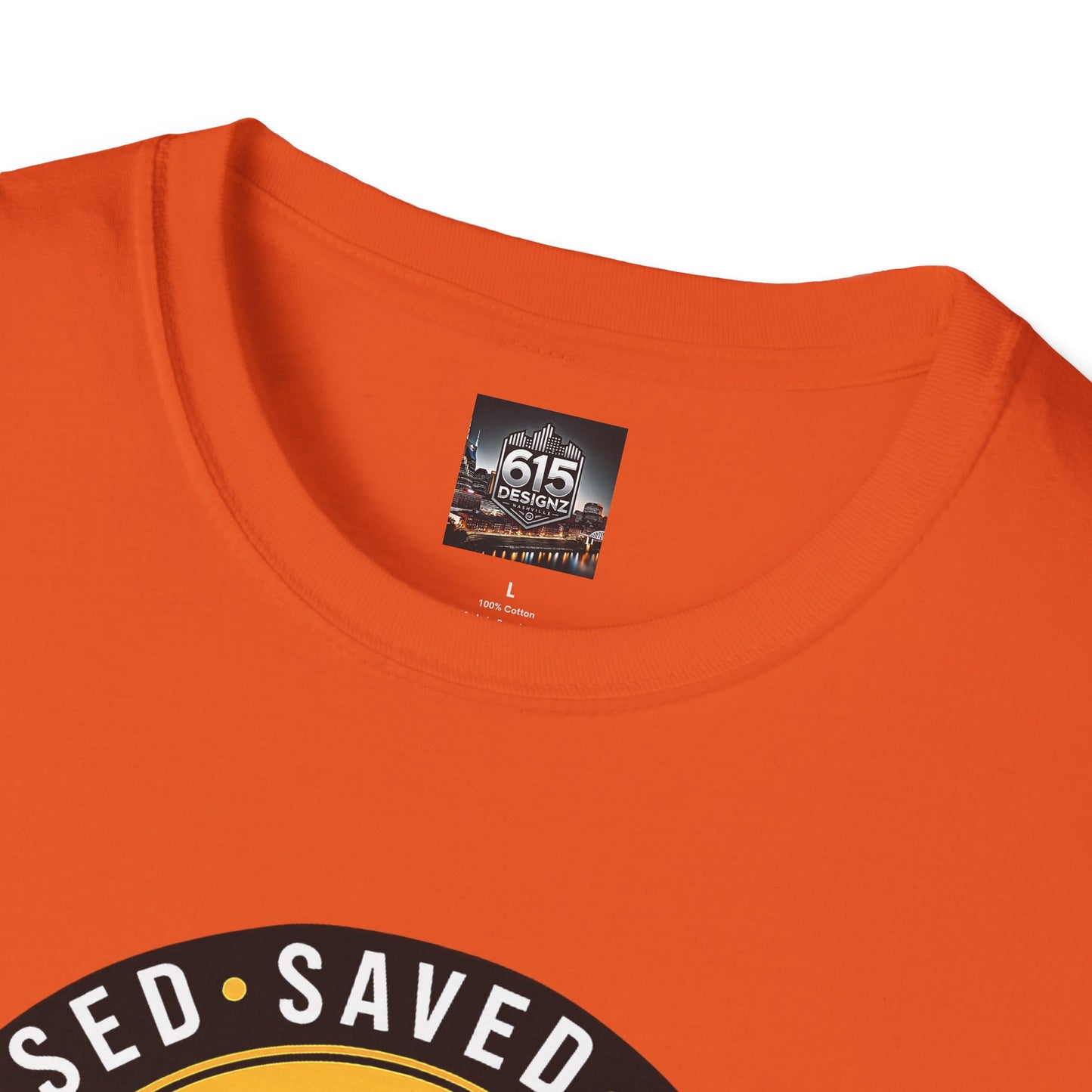 Blessed • Saved • Loved by Jesus T-Shirt — Christian Faith Tee
