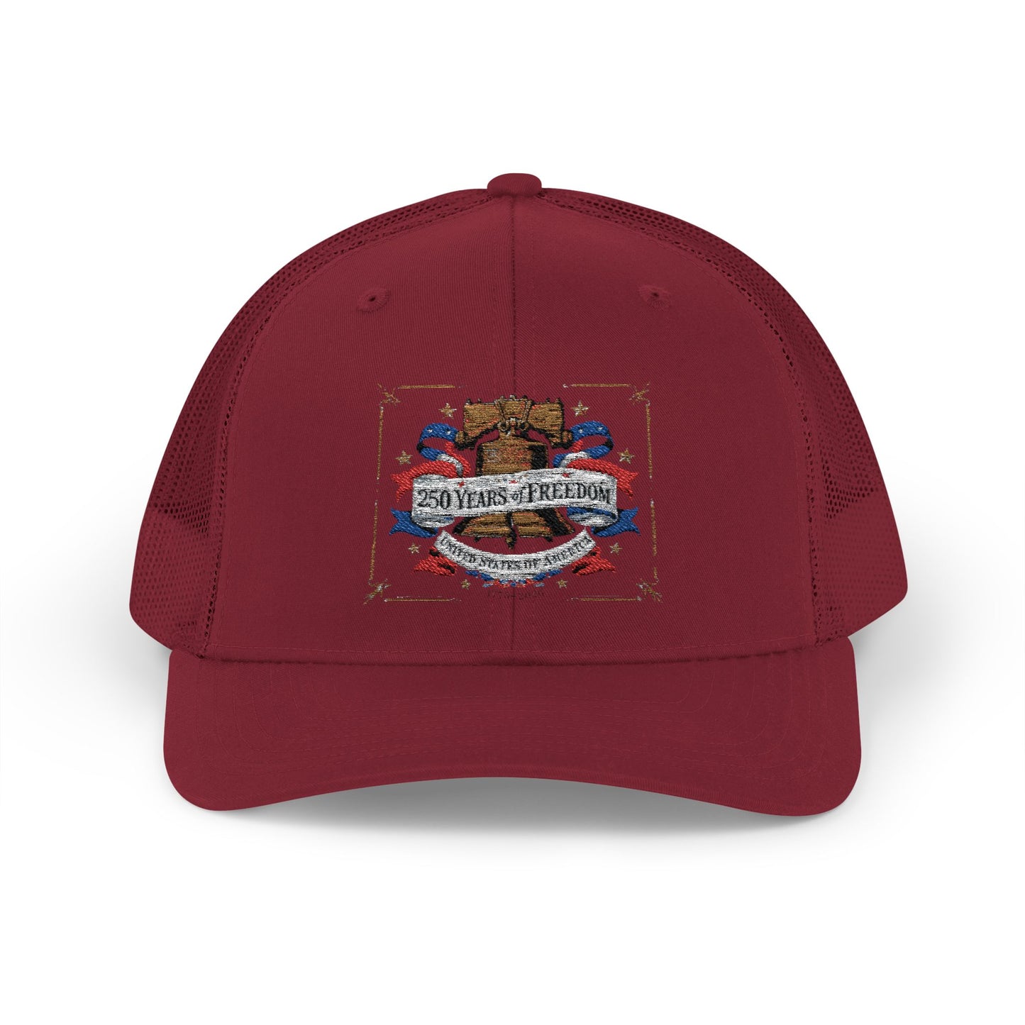 #250 250 Years of Freedom Liberty Bell Snapback Trucker Cap