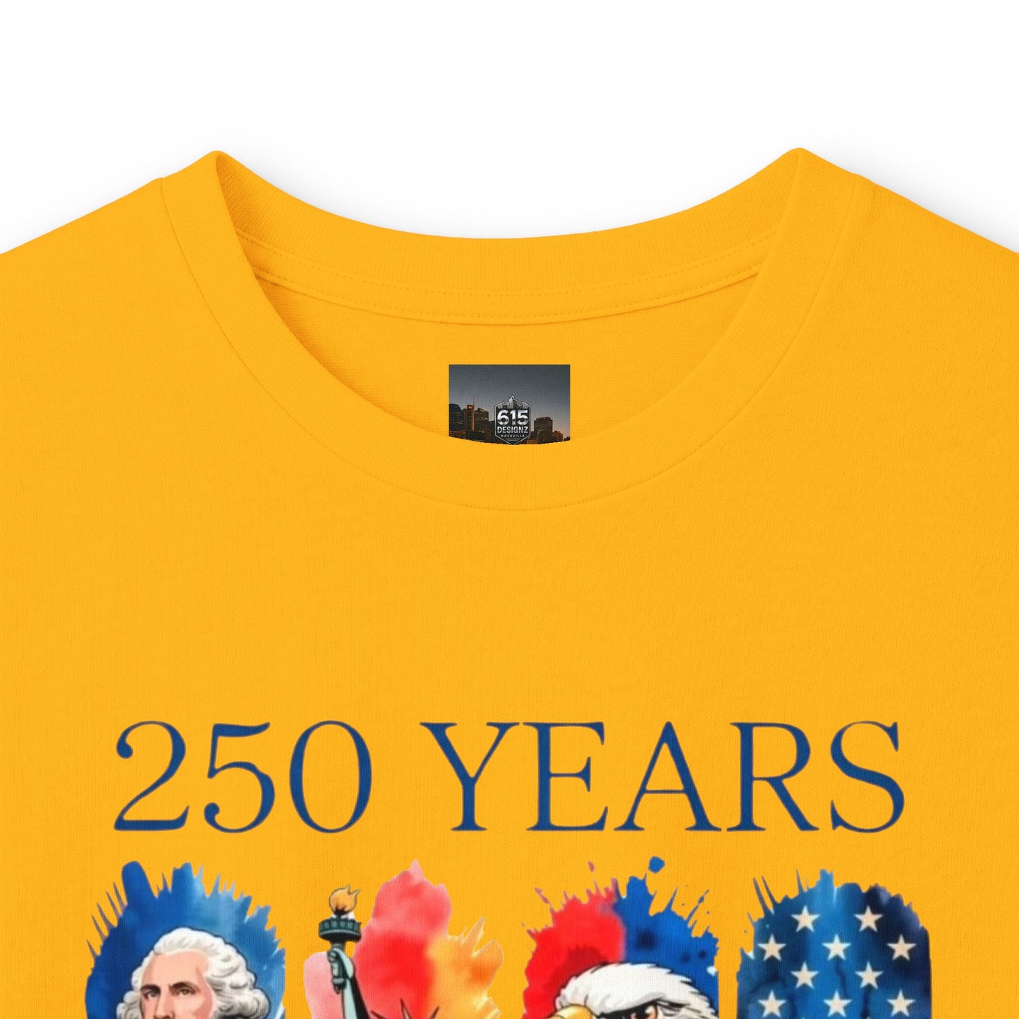 #250 250 Years American History Celebration 1776–2026 Patriotic Long Sleeve Tee