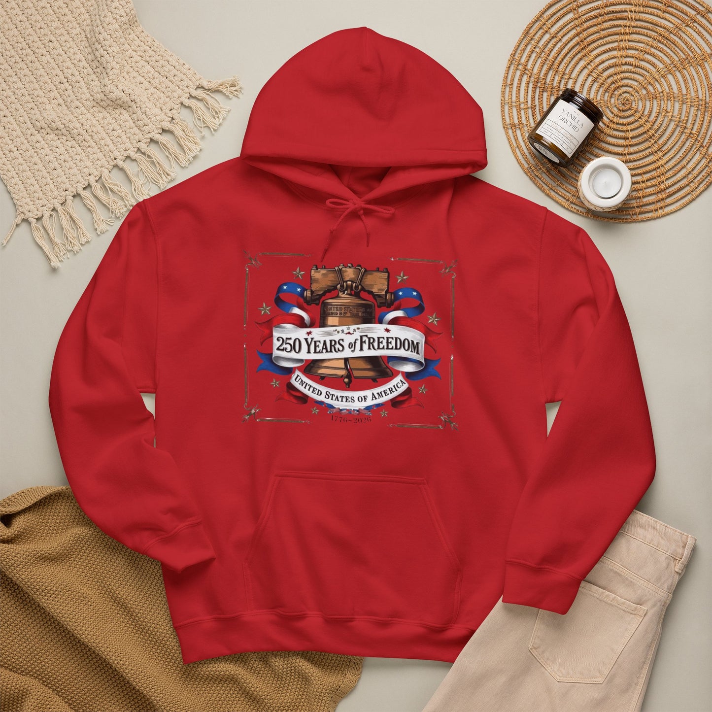 #250 250 Years of Freedom Liberty Bell Hoodie