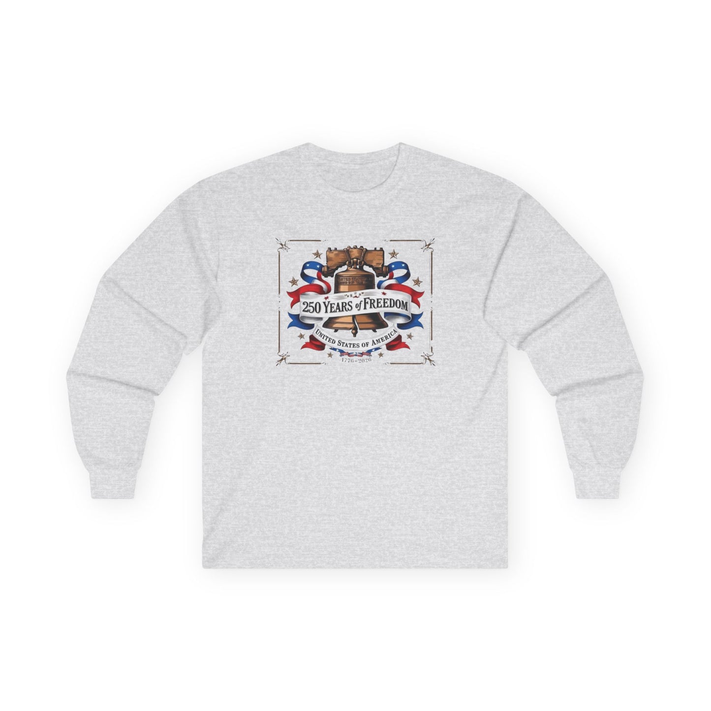 #250 250 Years of Freedom Liberty Bell Long Sleeve Tee