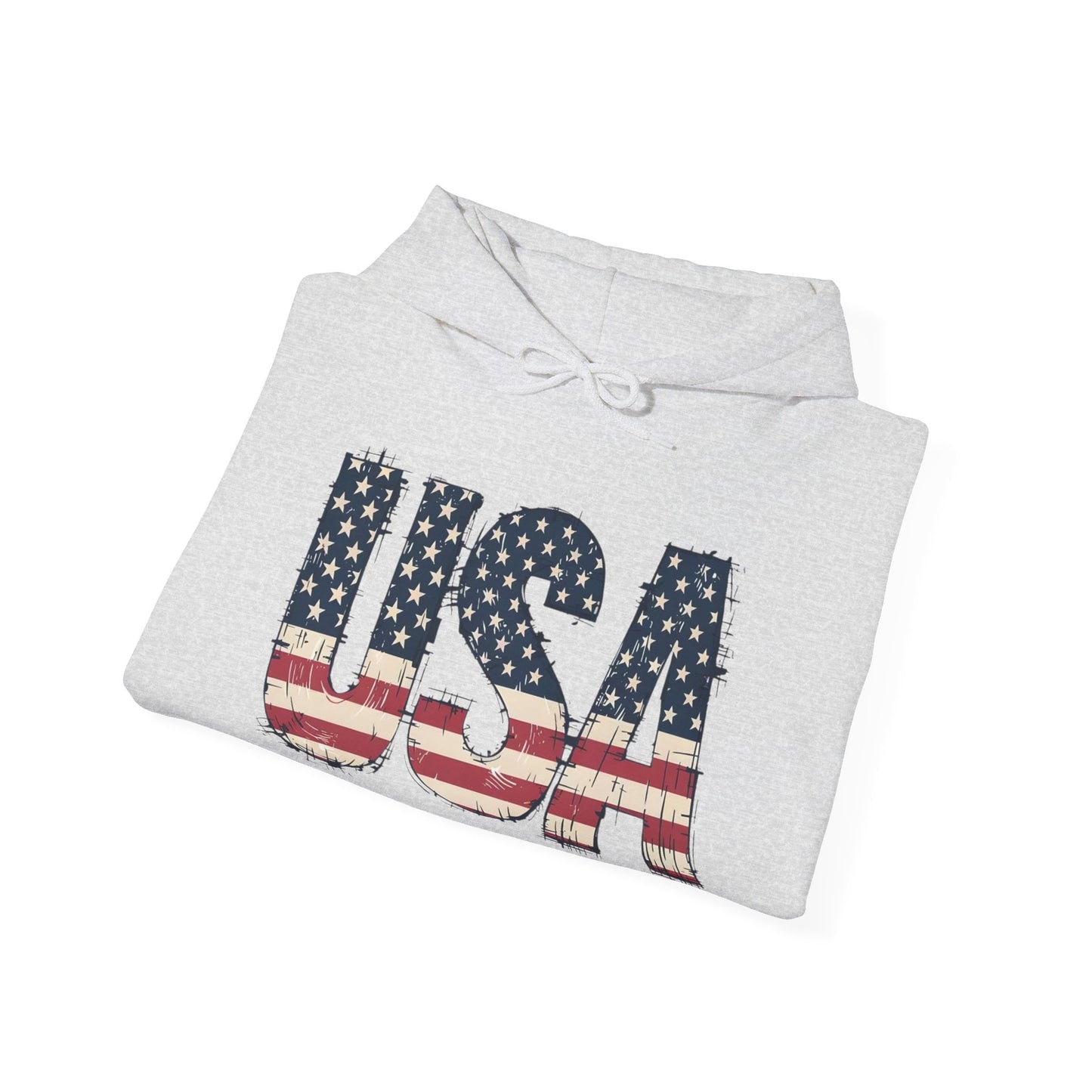 #250 USA Flag "USA Since 1776" Patriotic Hoodie