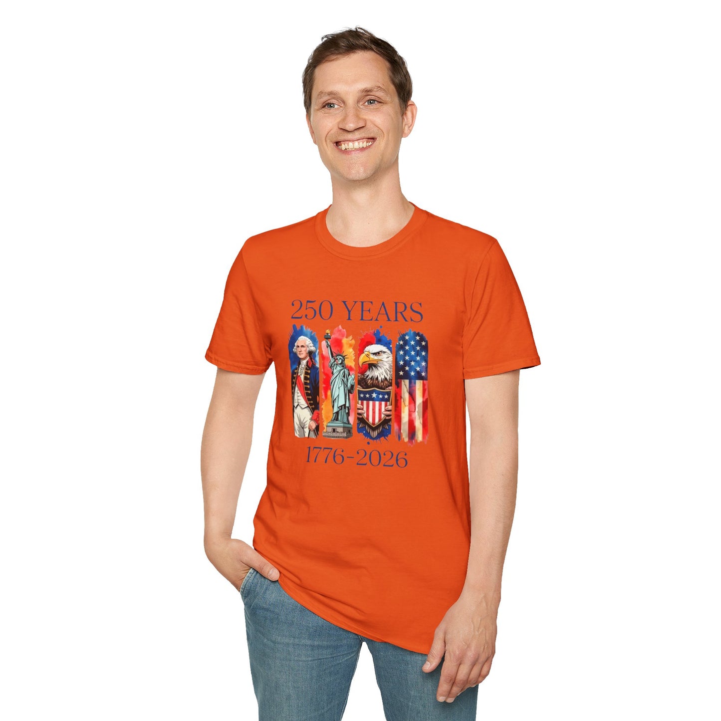 #250 250 Years American History Celebration 1776–2026 Patriotic T-Shirt