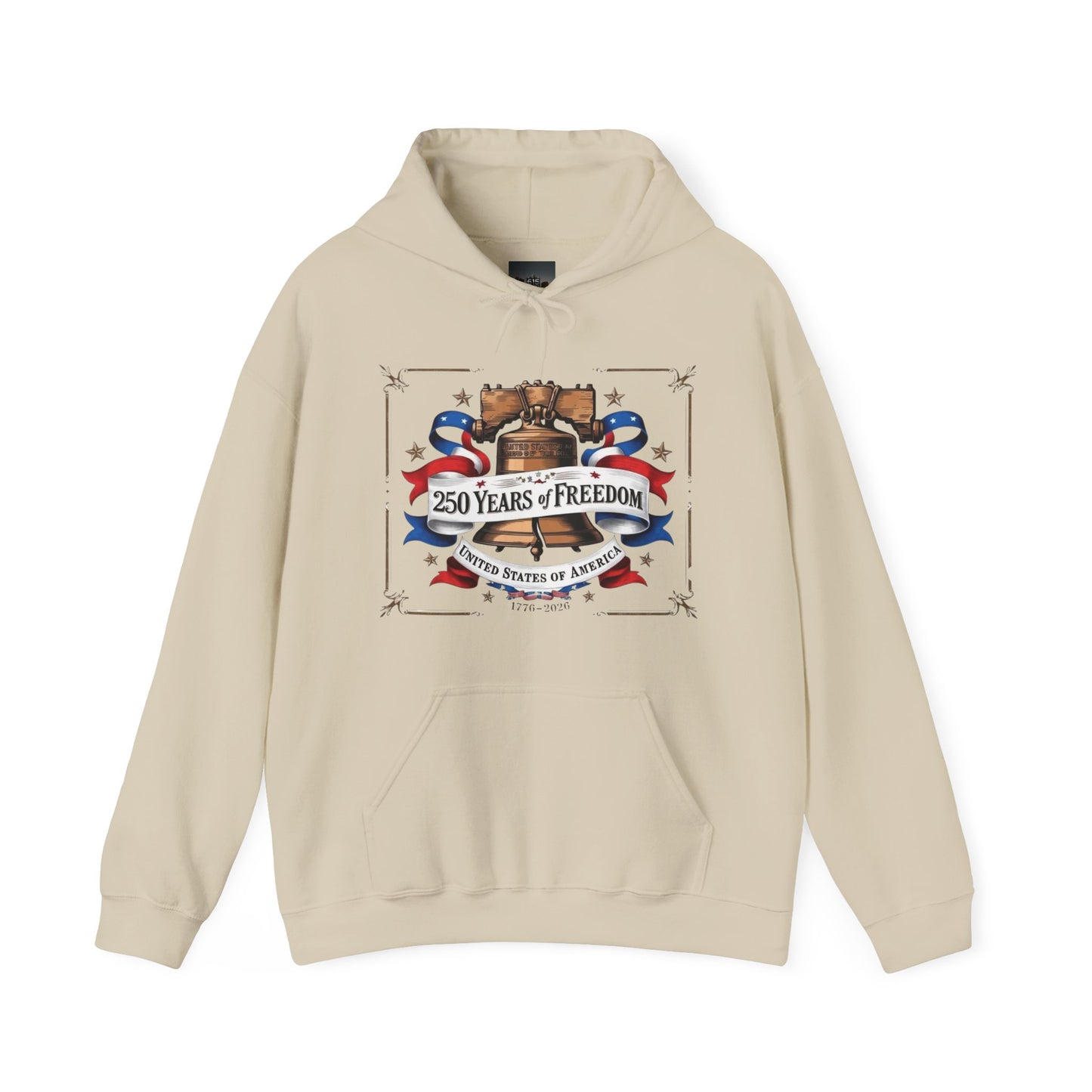 #250 250 Years of Freedom Liberty Bell Hoodie