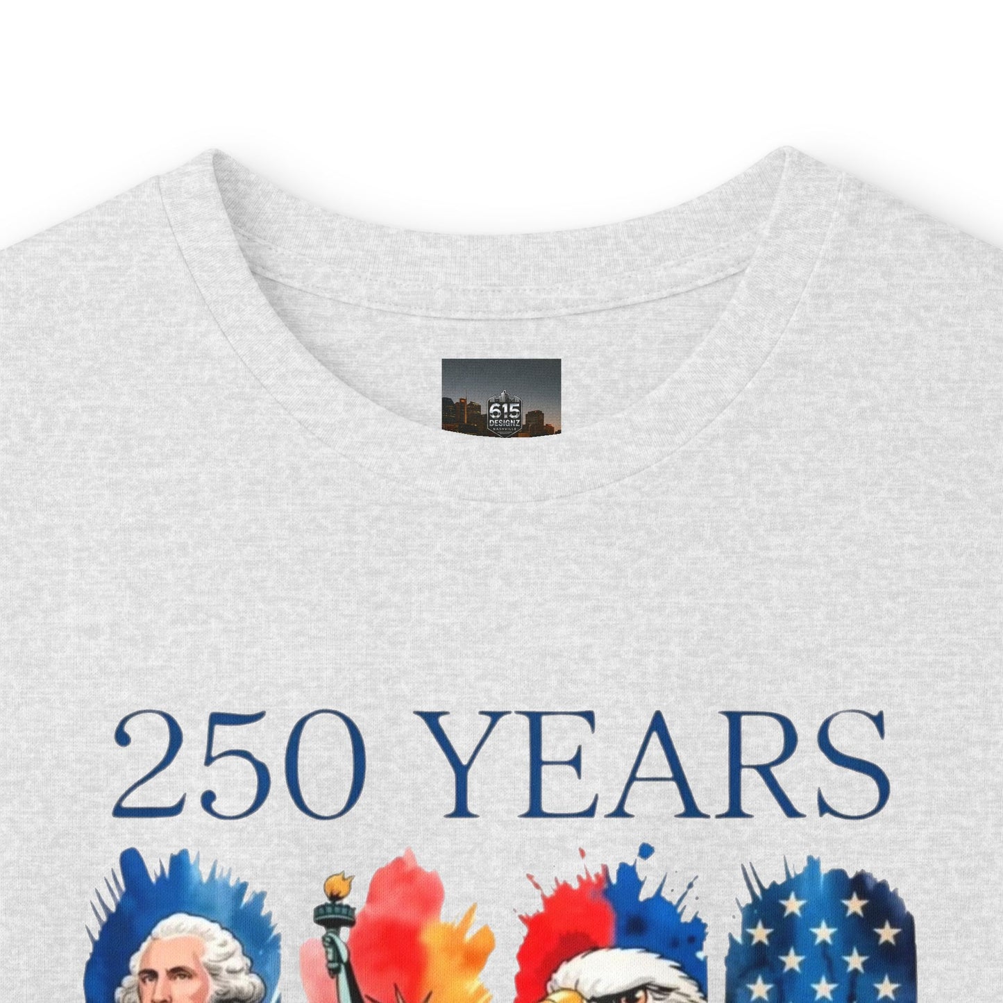 #250 250 Years American History Celebration 1776–2026 Patriotic Long Sleeve Tee