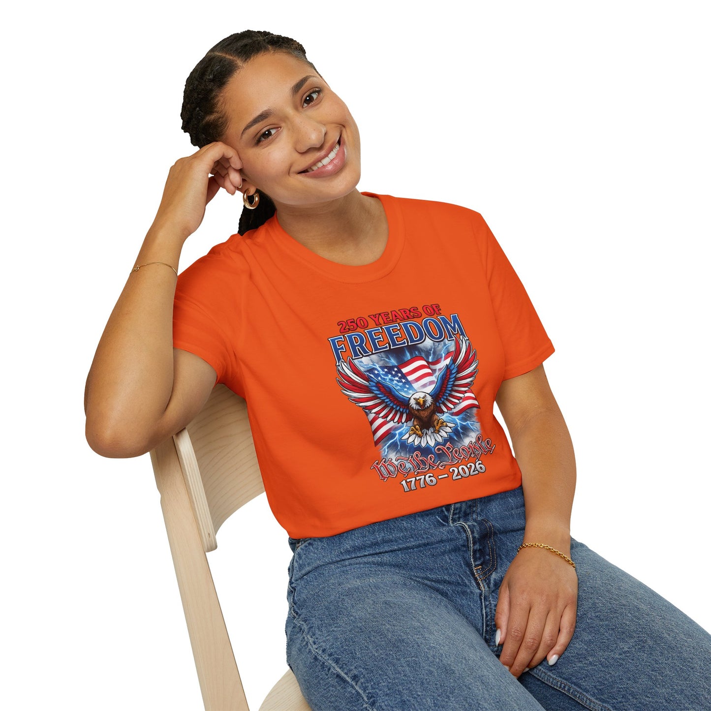 #250 250 Years of Freedom 1776–2026 Eagle T-Shirt