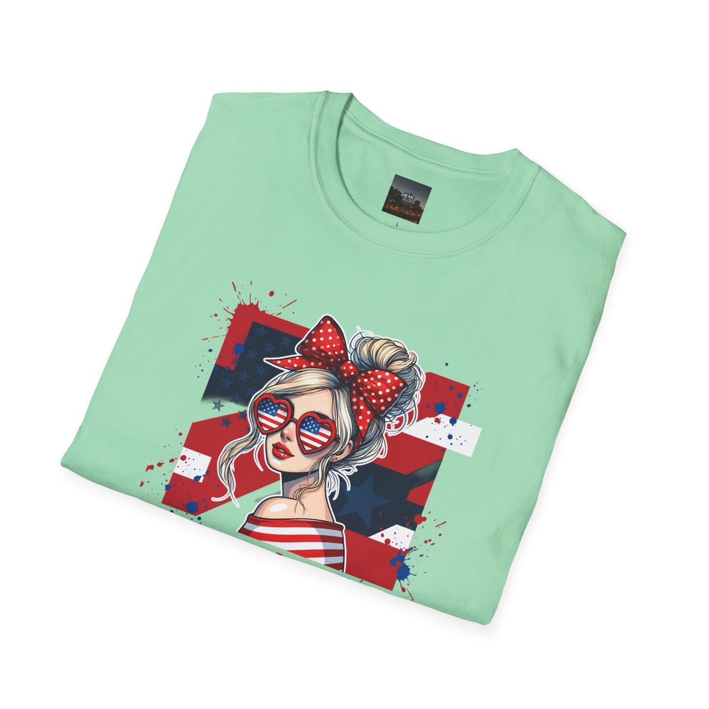 #250 All American Girl Patriotic T-Shirt