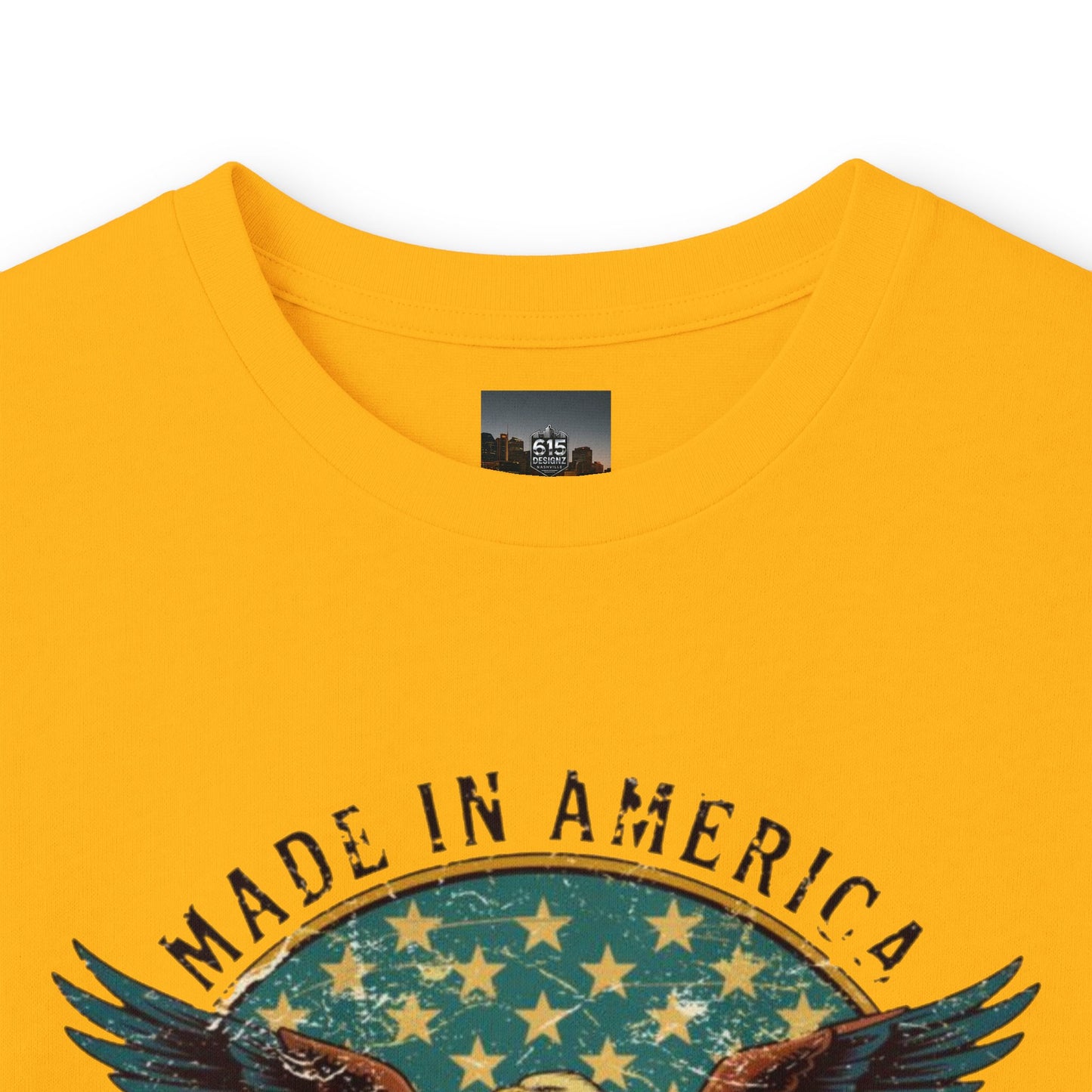 #250 Made in America Eagle 250th Anniversary Patriotic Long Sleeve Tee