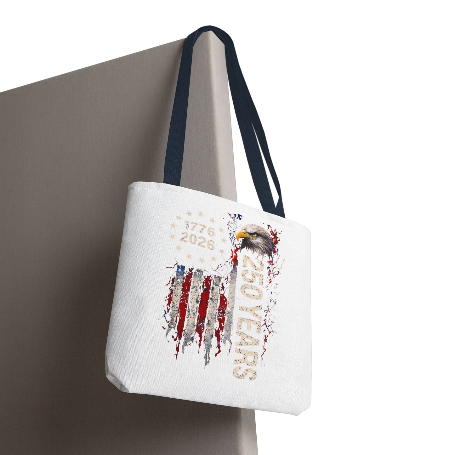 #250 1776-2026 250 Years USA Bicentennial Eagle Tote Bag