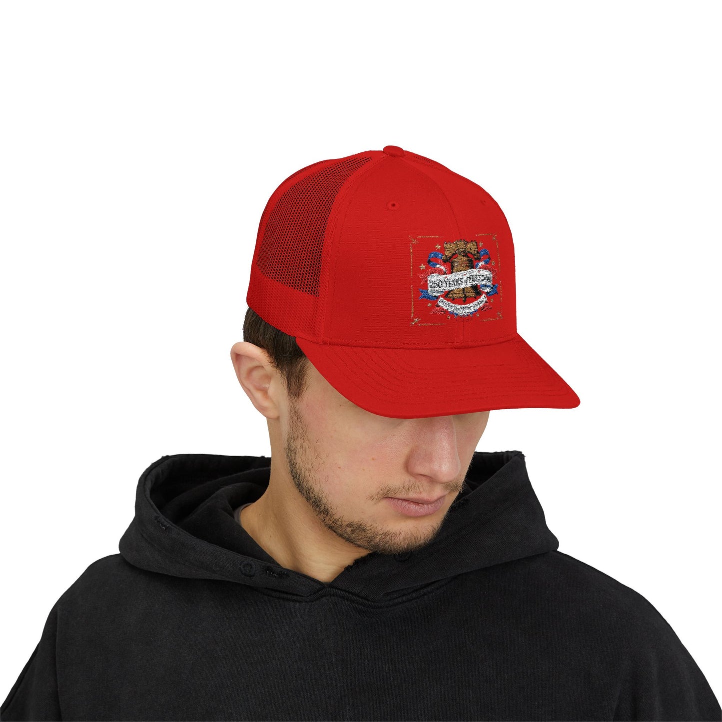 #250 250 Years of Freedom Liberty Bell Snapback Trucker Cap