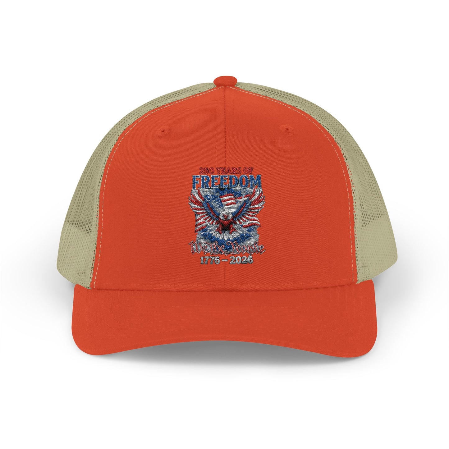 #250 250 Years of Freedom 1776–2026 Eagle Snapback Trucker Cap