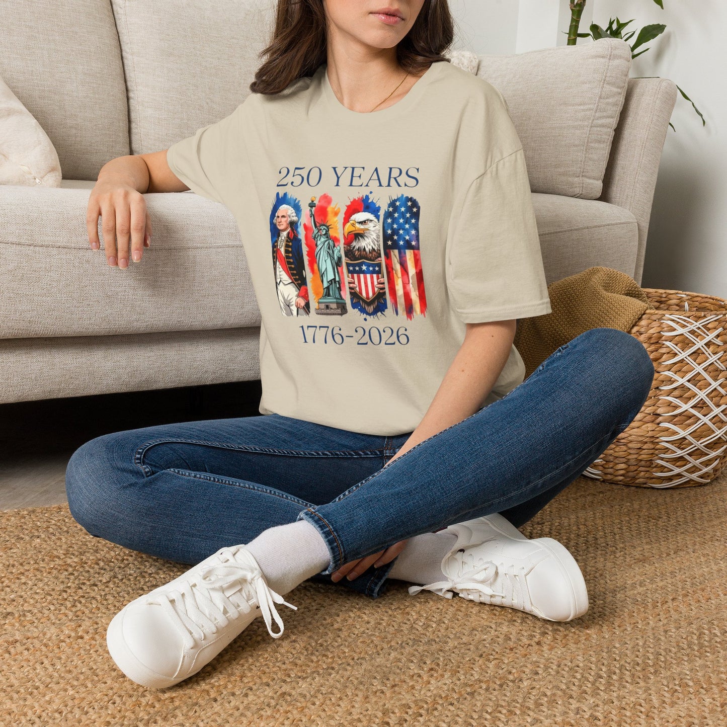 #250 250 Years American History Celebration 1776–2026 Patriotic T-Shirt