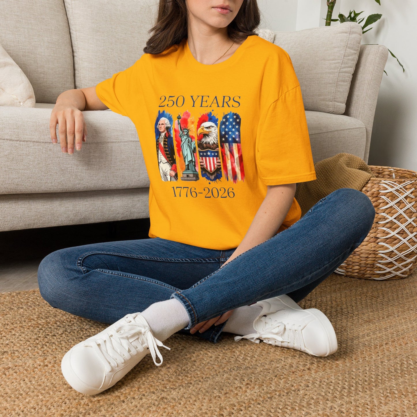 #250 250 Years American History Celebration 1776–2026 Patriotic T-Shirt