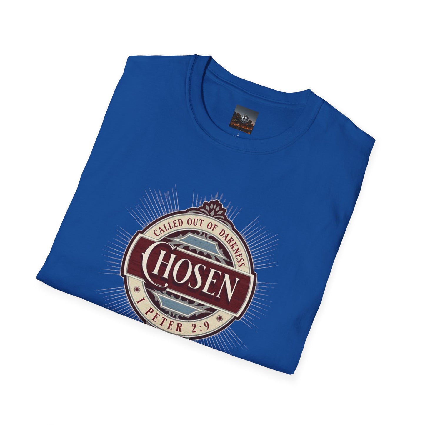 Chosen Graphic T-Shirt — "Called Out of Darkness" Faith Tee