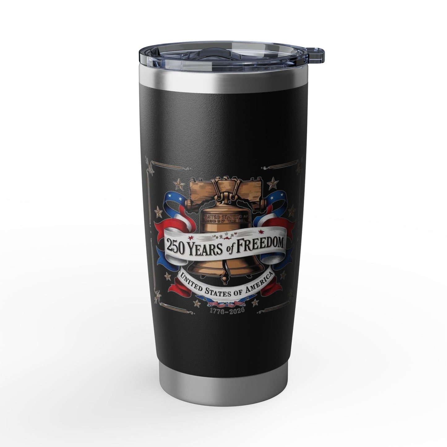 #250 250 Years of Freedom Liberty Bell Vagabond 20oz Tumbler Stainless Travel Cup
