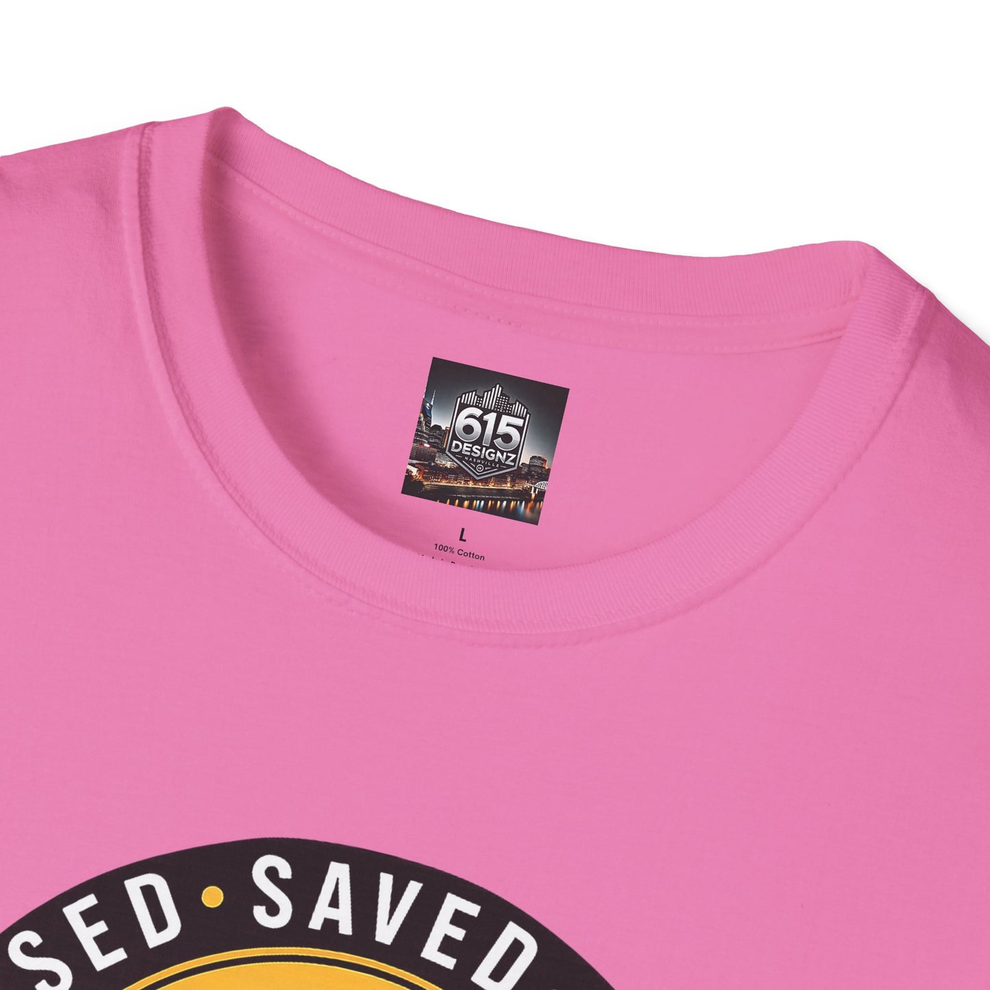 Blessed • Saved • Loved by Jesus T-Shirt — Christian Faith Tee