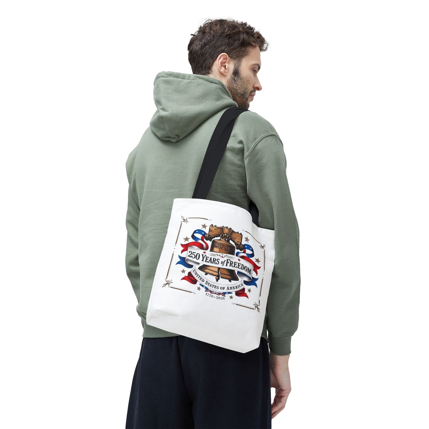 #250 250 Years of Freedom Liberty Bell Tote Bag