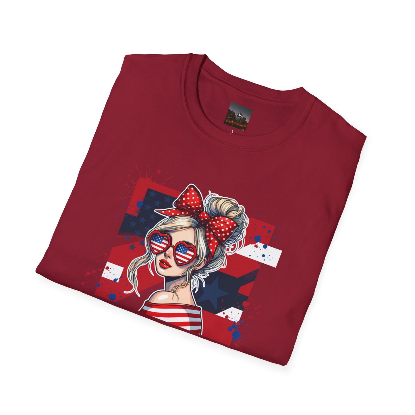 #250 All American Girl Patriotic T-Shirt