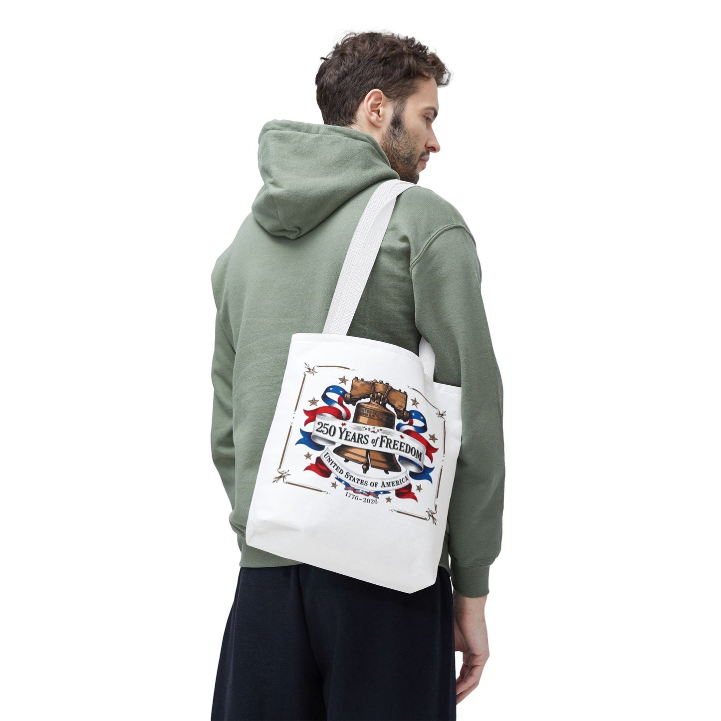 #250 250 Years of Freedom Liberty Bell Tote Bag