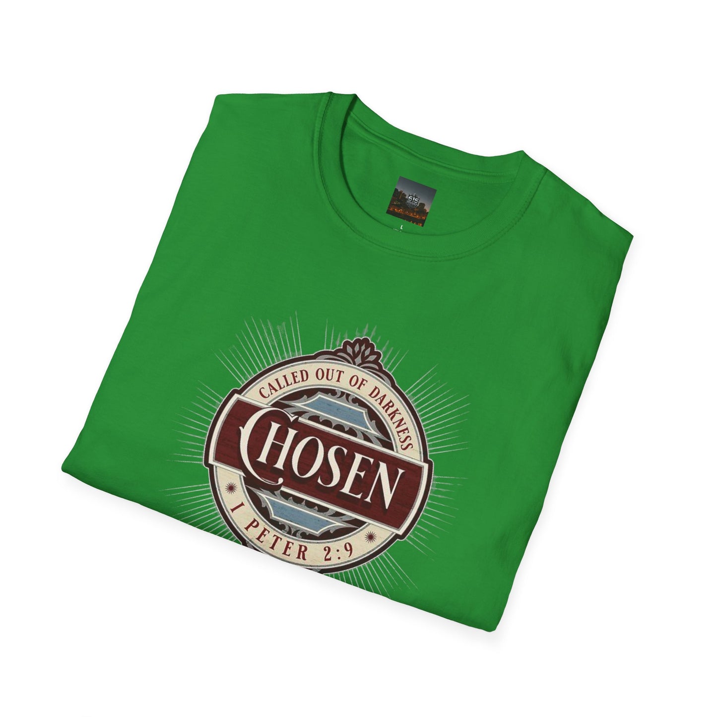 Chosen Graphic T-Shirt — "Called Out of Darkness" Faith Tee
