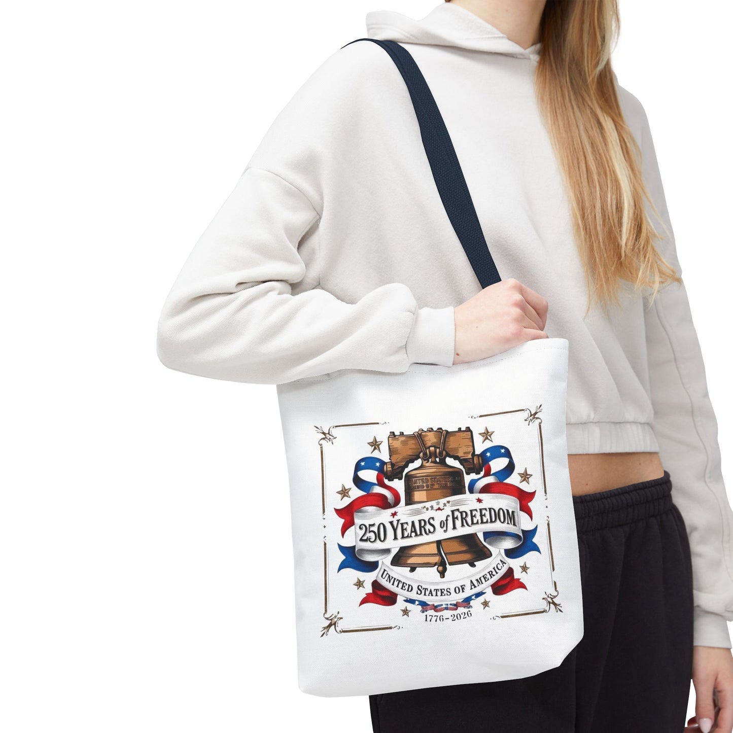 #250 250 Years of Freedom Liberty Bell Tote Bag