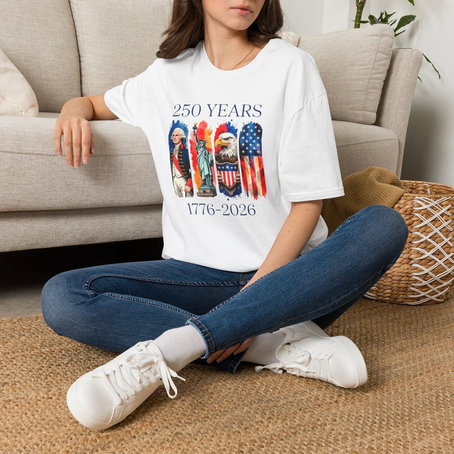 #250 250 Years American History Celebration 1776–2026 Patriotic T-Shirt