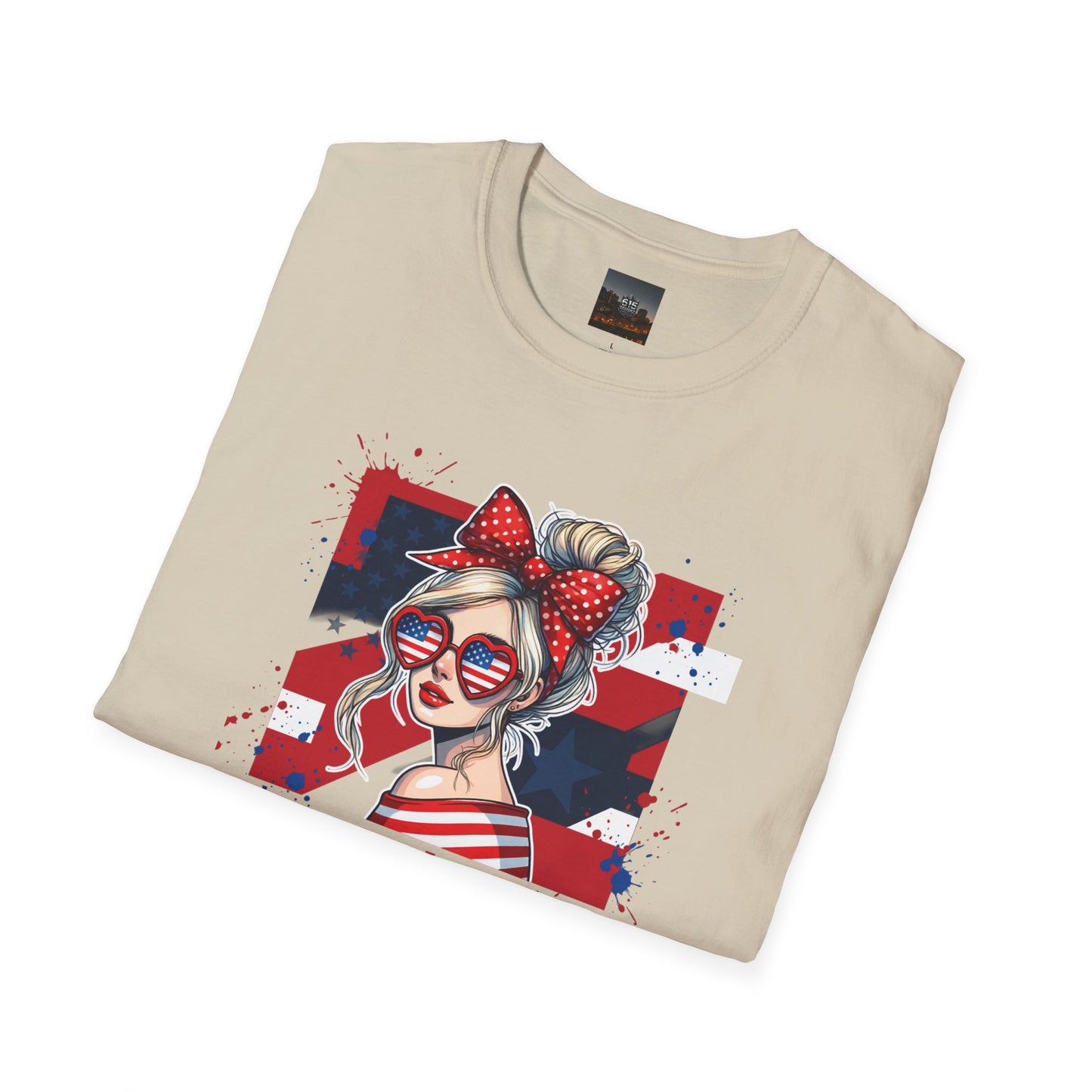 #250 All American Girl Patriotic T-Shirt