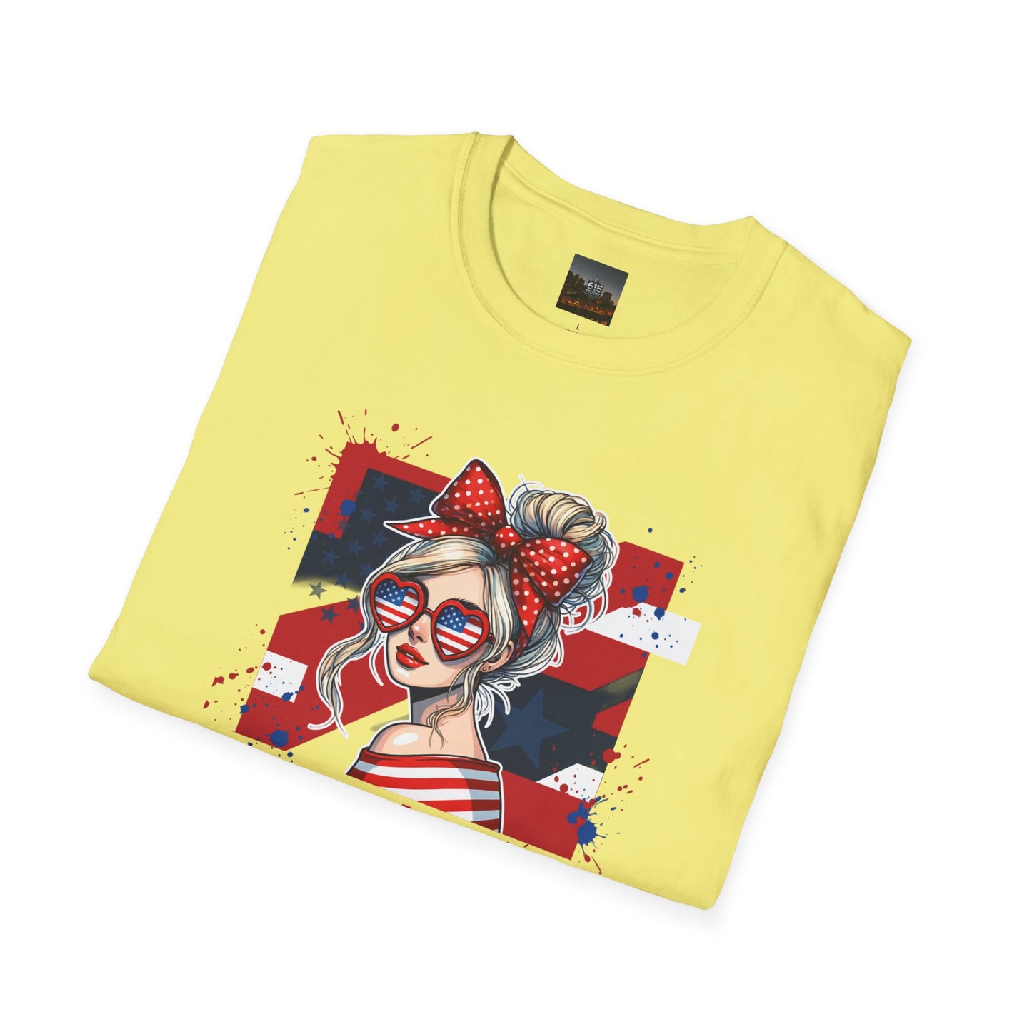 #250 All American Girl Patriotic T-Shirt