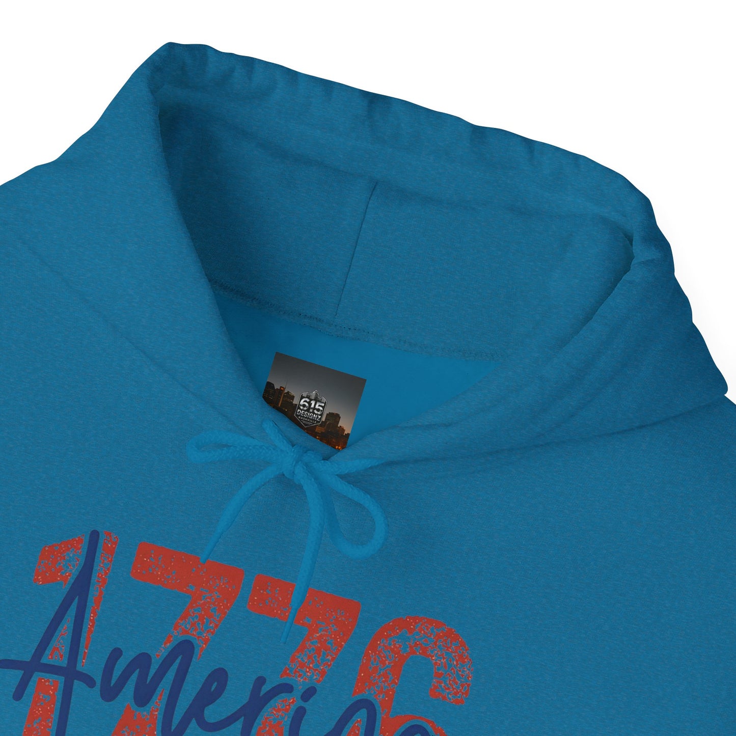 #250 1776 America: 250 Years of Freedom' Patriotic Independence Day Hoodie