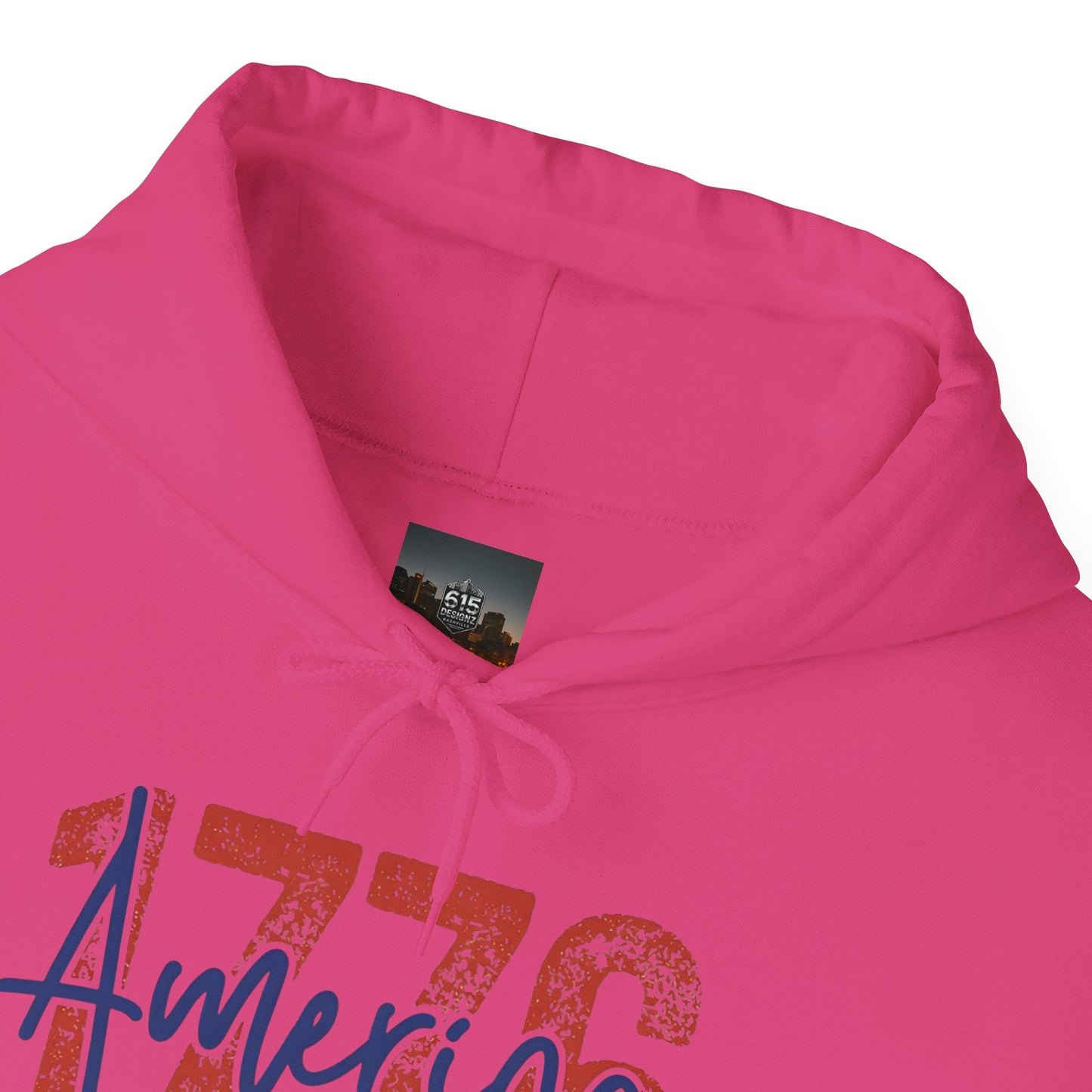 #250 1776 America: 250 Years of Freedom' Patriotic Independence Day Hoodie