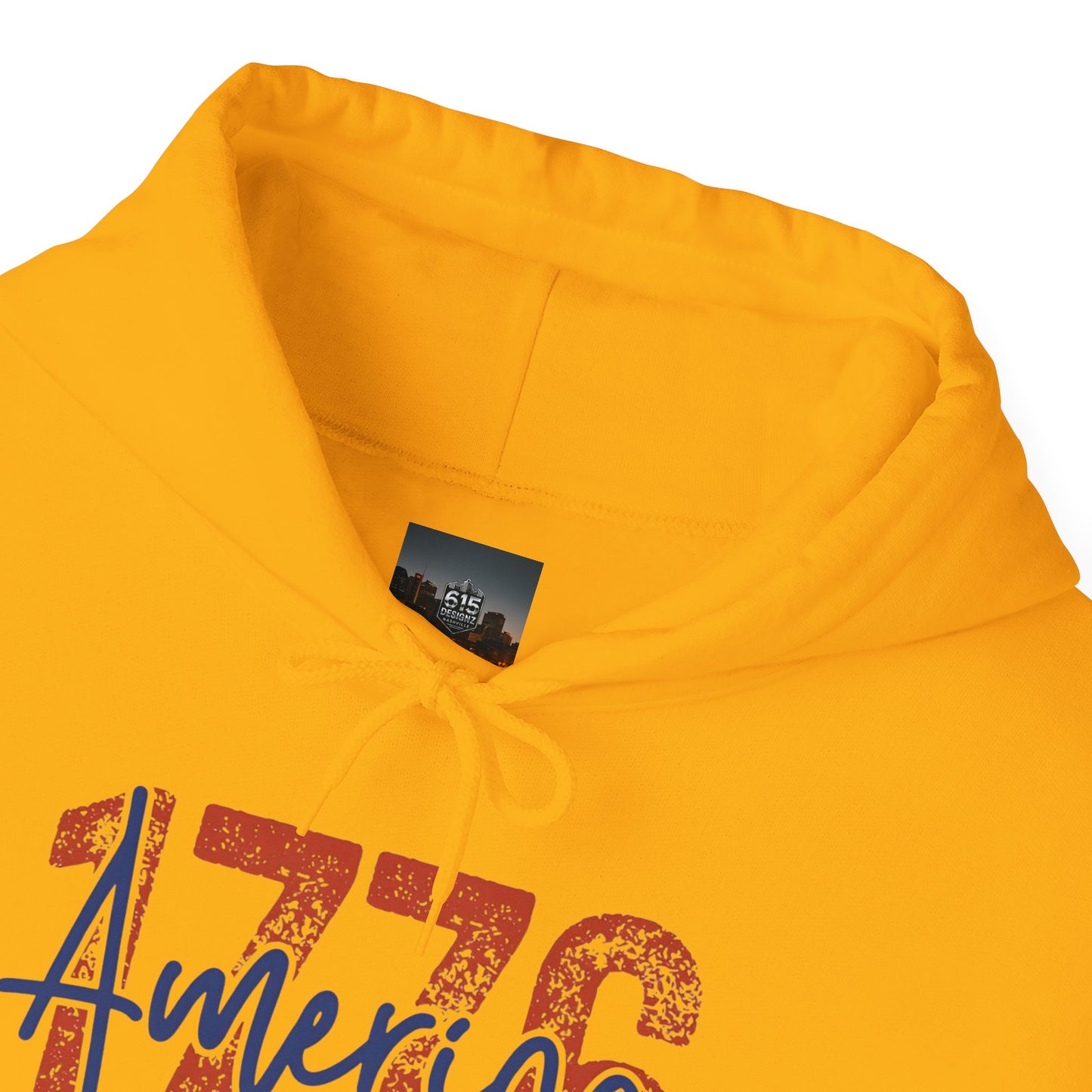 #250 1776 America: 250 Years of Freedom' Patriotic Independence Day Hoodie