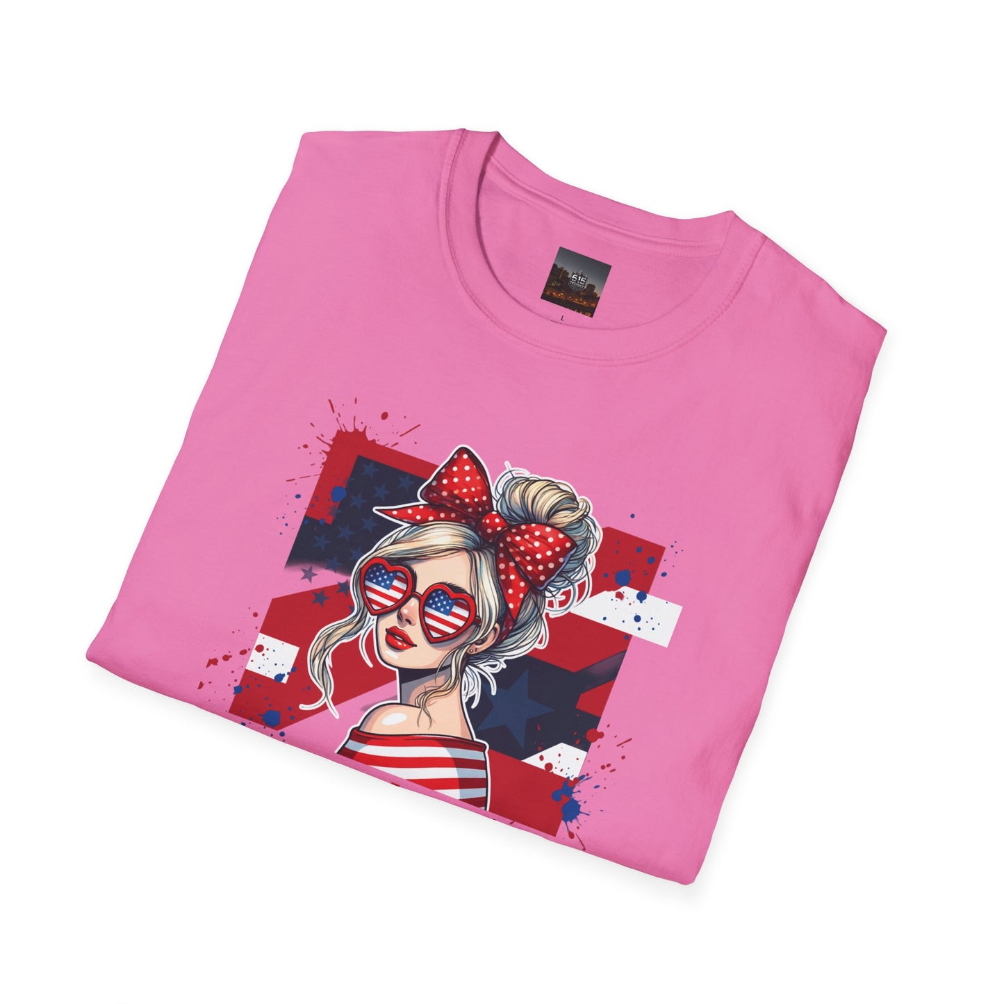 #250 All American Girl Patriotic T-Shirt