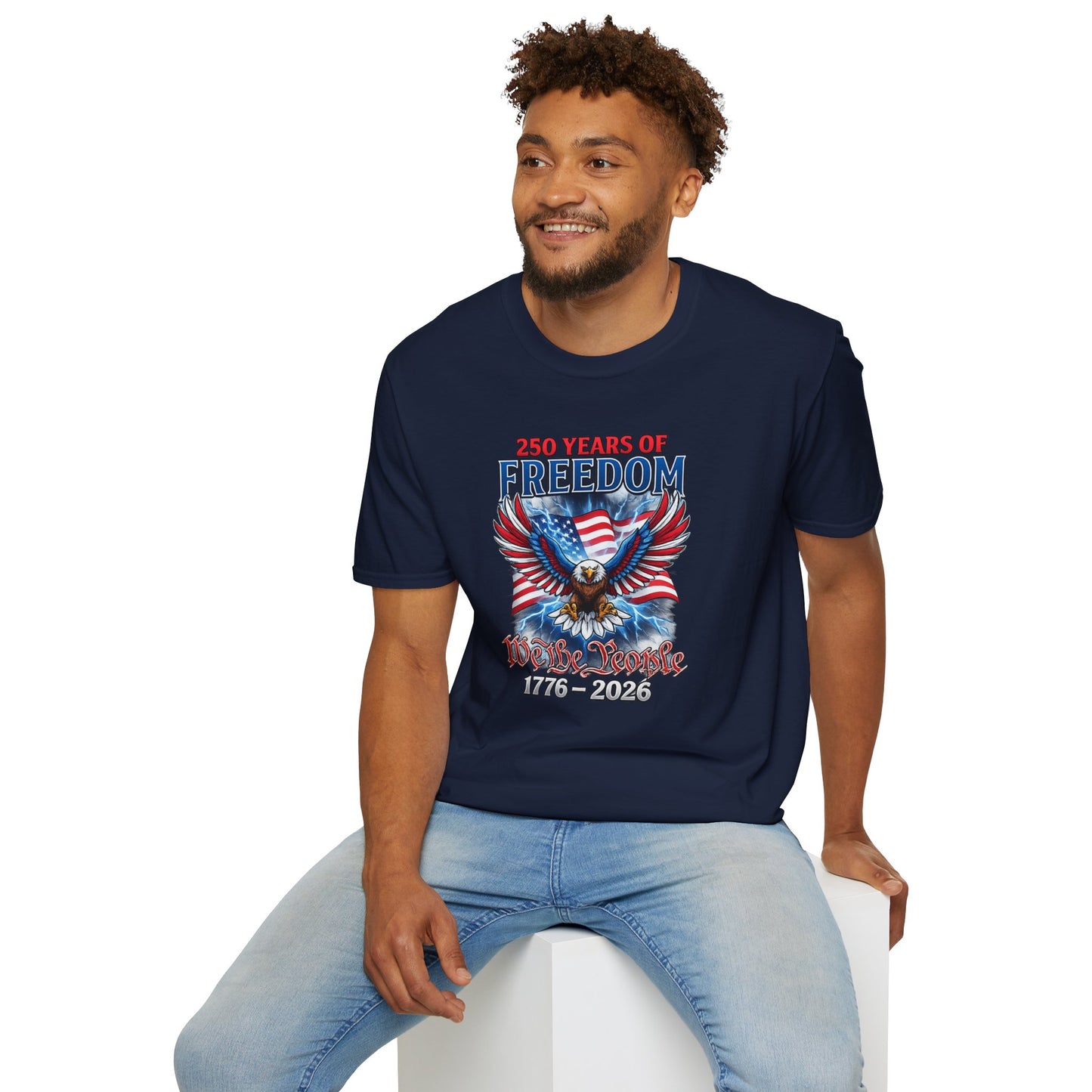 #250 250 Years of Freedom 1776–2026 Eagle T-Shirt