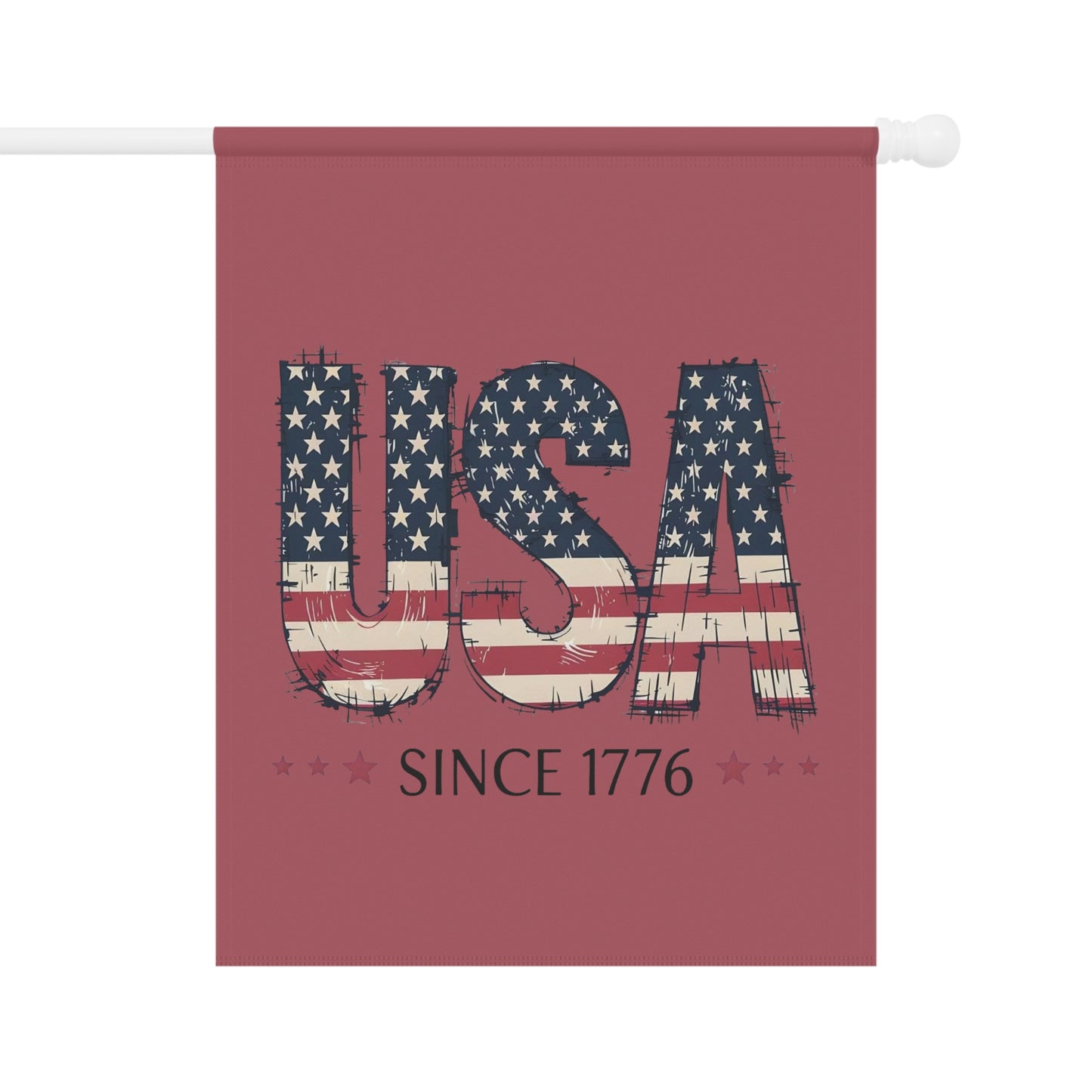 #250 USA Flag "USA Since 1776" Patriotic Garden Flag — House Banner