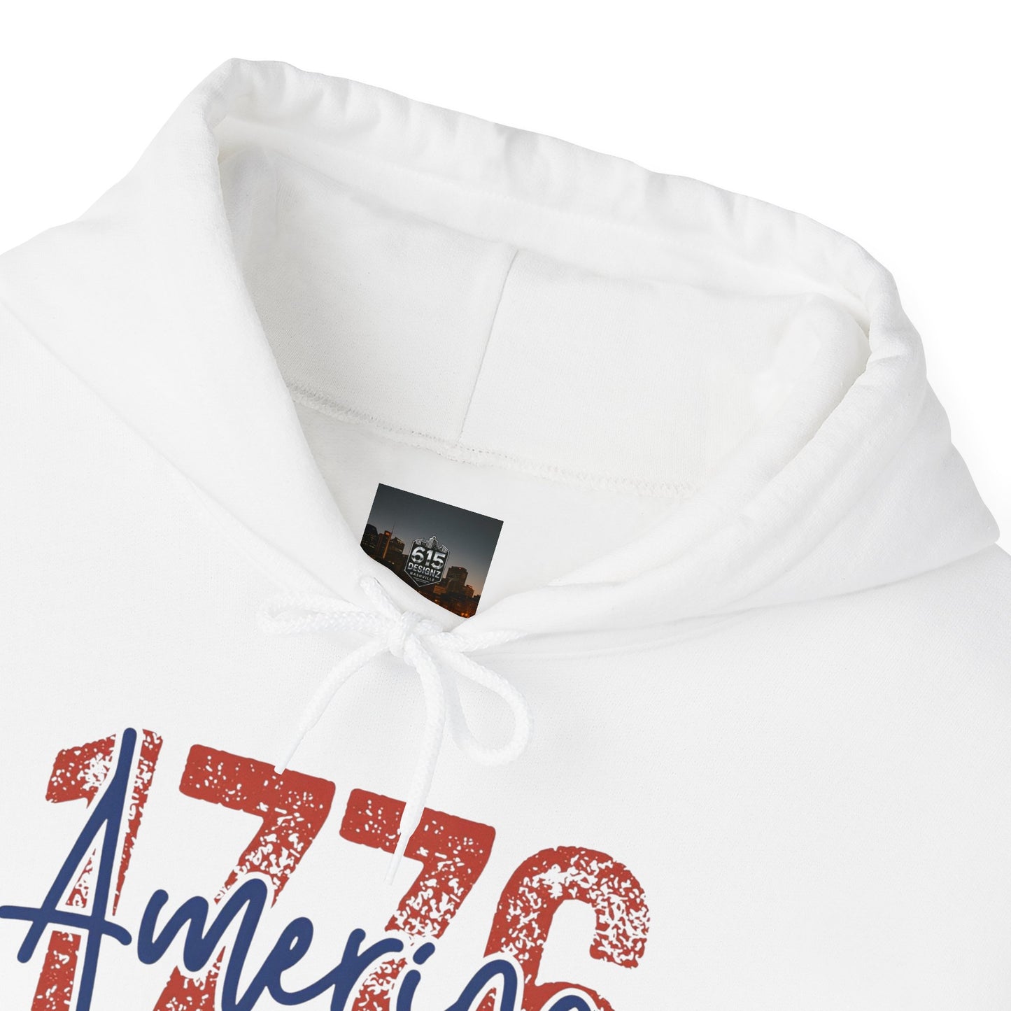 #250 1776 America: 250 Years of Freedom' Patriotic Independence Day Hoodie